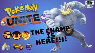 Machamp Pokemon Unite Mobile Gameplay-Ranked Match