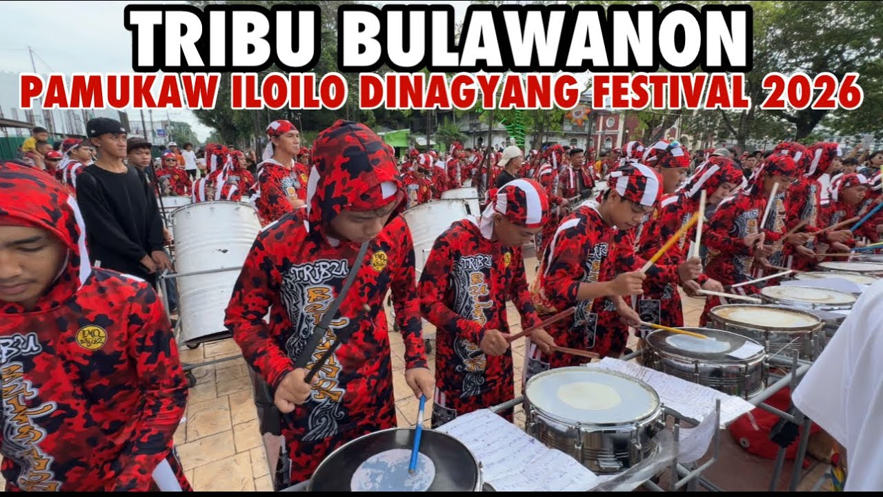 TRIBU BULAWANON Musician Pamukaw Dinagyang Festival 2026 #dinagyang2026