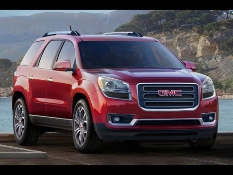 2013 GMC Acadia Start Up and Review 3.6 L V6