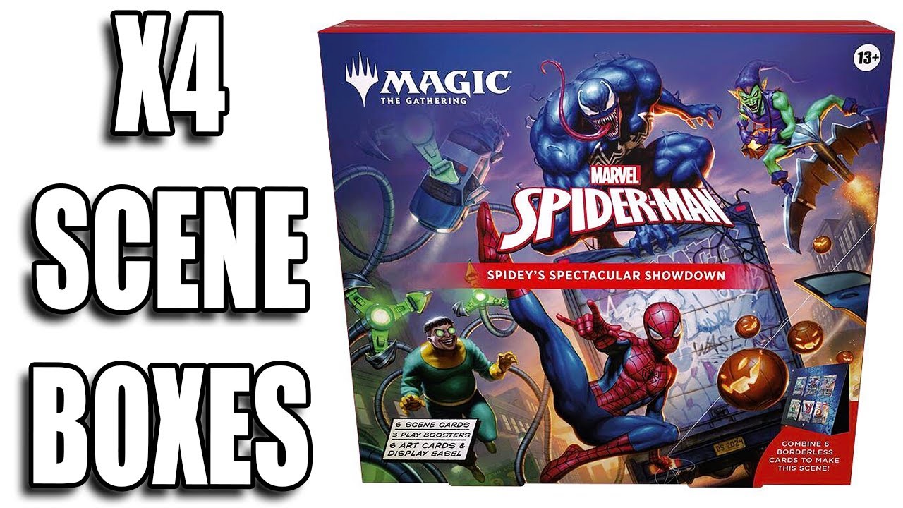 I Opened FOUR Spiderman Scene Boxes - Here's What I Found - YouTube