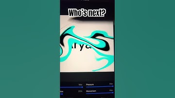 Name series ✨~pick 3 colors|Procreate #satisfying #nameart #JessCreateArt #shorts #art