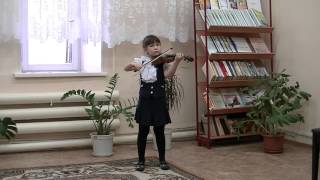 Шарапова Гузель (7), пгт  Высокий    П. Николич Детское классическое концертино