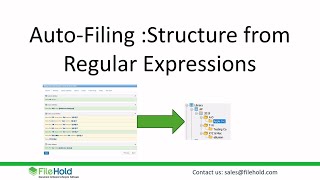 FileHold Auto-Filing to create complex Library structure