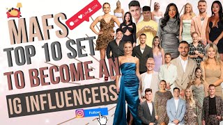 MAFS Top 10 Instagram Cast Growth for Season 9 #MAFSAu