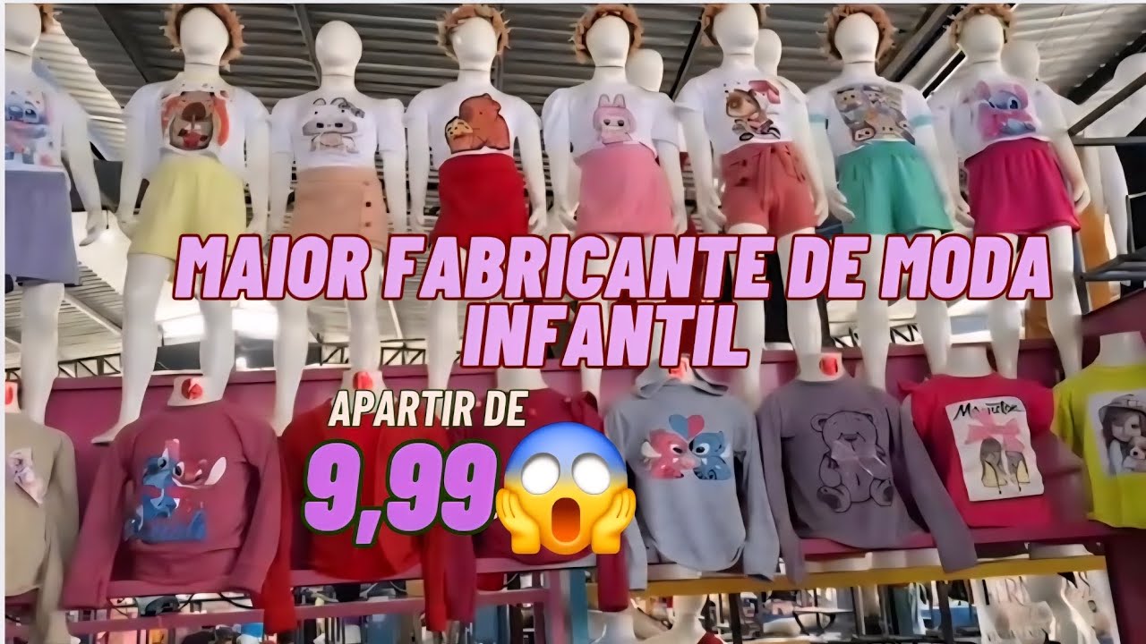 Encontrei a maior fabricante de moda infantil , preços e qualidade  imbatíveis 