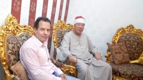 فضيلة القارئ الشيخ خضر أحمد مصطفي مع الإعلامي إبراهيم سلامة #الشيخ_خضر_أحمد_مصطفي