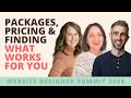 Packages, pricing and finding what works for you with Christy Price, Liz Ellery and Ben Manley