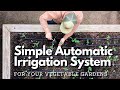 Systme dirrigation automatique facile  monter soimme pour nimporte quel jardin