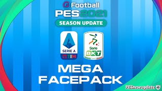 PES 2021/PES 2020 Serie A   B Mega Facepack