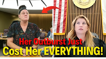 Woman Explodes in Courtroom Outburst—Judge Instantly Cancels Her Plea Deal!