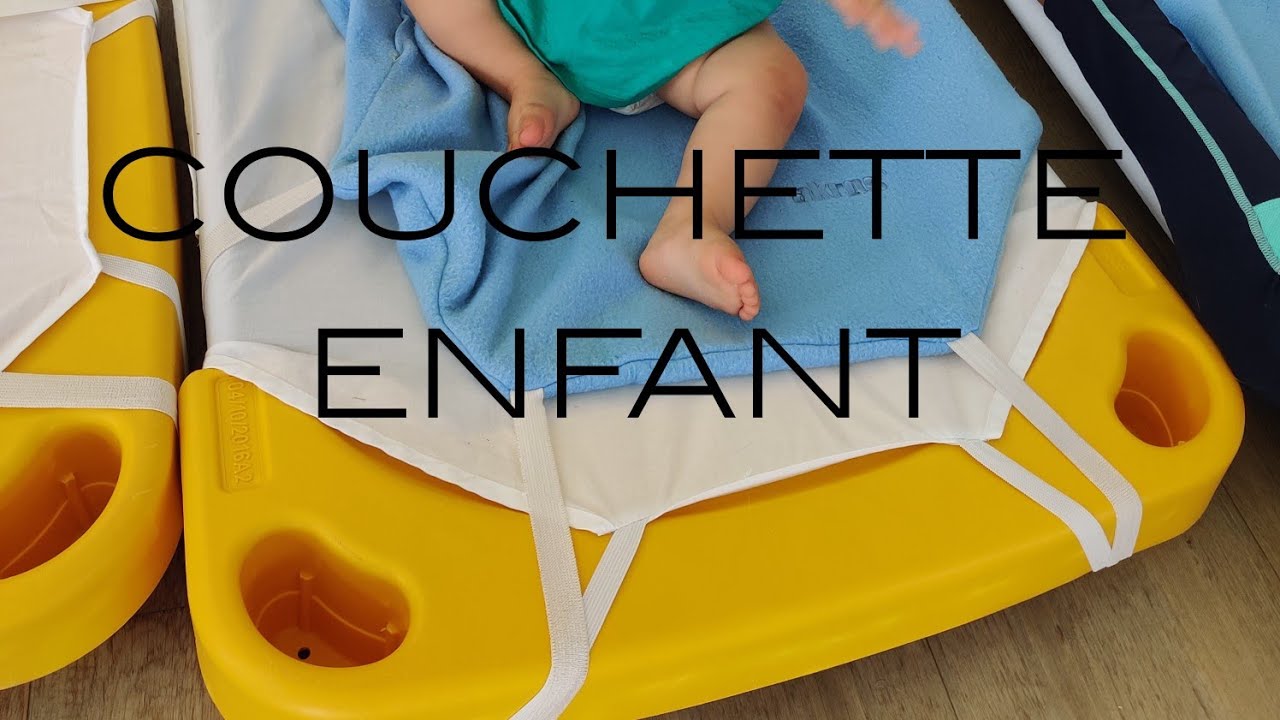 Couchette enfants chez une assistante maternelle 