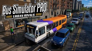 BUS Simulator PRO Urban Rivals (New Update: Multiple Mode, New Vehicles &..) Gameplay Android & IOS screenshot 1