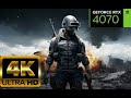 PUBG 4K /RTX4070/RYZEN 7/5800X3D/12.3.2024