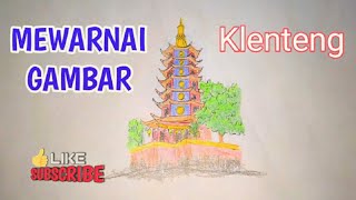 Ayo Mewarnai ✓ Gambar Klenteng Mudah dan Sederhana untuk Belajar Warnai