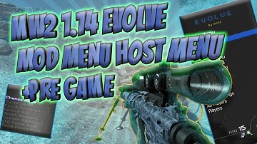 Mw2 1.14 Evolve Mod Menu Pre Game + Host Menu + Download