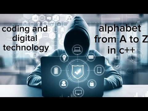 printing Alphabets From A to Z in c++ #youtube #coding # alphabet #c++ ...