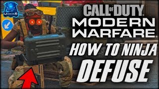 How to Ninja Defuse on Modern Warfare! (Best Class Setup, Tips & Tricks)