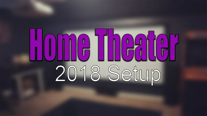 *HOME THEATER SETUP 2018* MAN CAVE