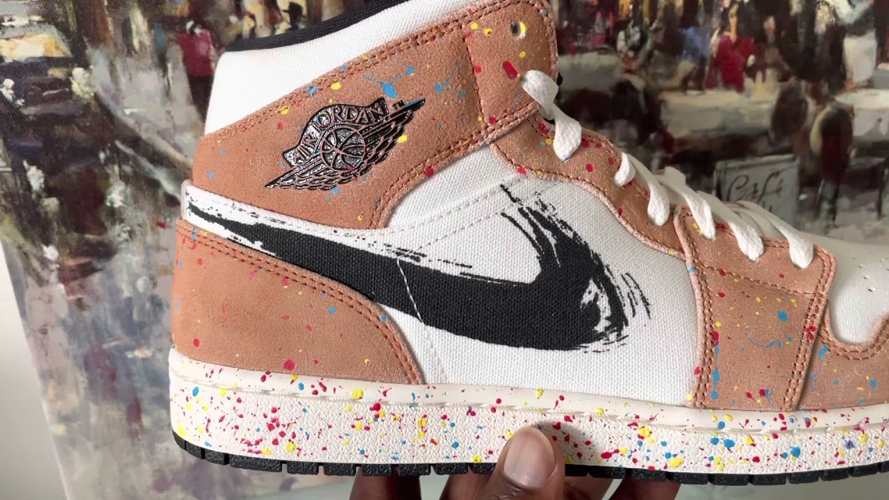 jordan 1 brushstroke