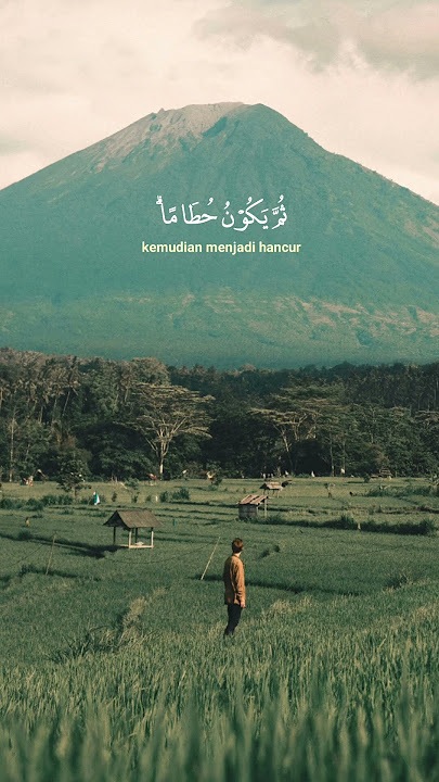 Kehidupan Dunia tidak lain hanyalah Kesenangan yang PALSU | Murottal Qur'an Surah Al Hadid Ayat 20