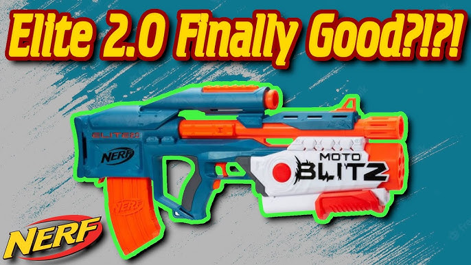 NERF Elite 2.0 Motoblitz CS-10 Blaster from Hasbro Review! 