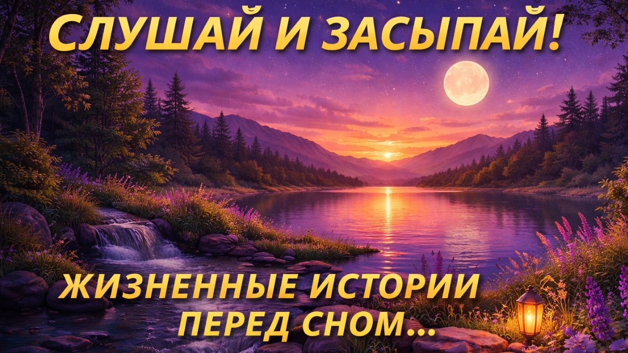 Трогательные истории ПЕРЕД СНОМ! Включай этот аудио рассказ на ночь, и ты уснёшь. Судьба человека