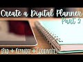 How to Create a Digital Planner - Part 2