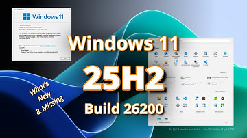Windows 11 25H2 (26200) – What’s New & Missing