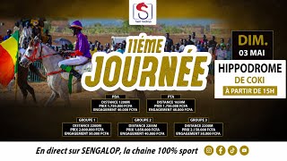 🔴DIRECT : 11ÉME JOURNÉE HIPPODROME DE COKI 03 MAI DIM 2026