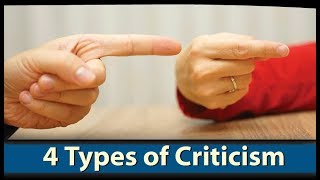 4 Types of Criticism