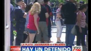 C5N - POLICIALES: CUADRUPLE CRIMEN EN LA PLATA