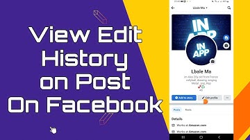 How To View Edit History of a Post On your Profile On Facebook