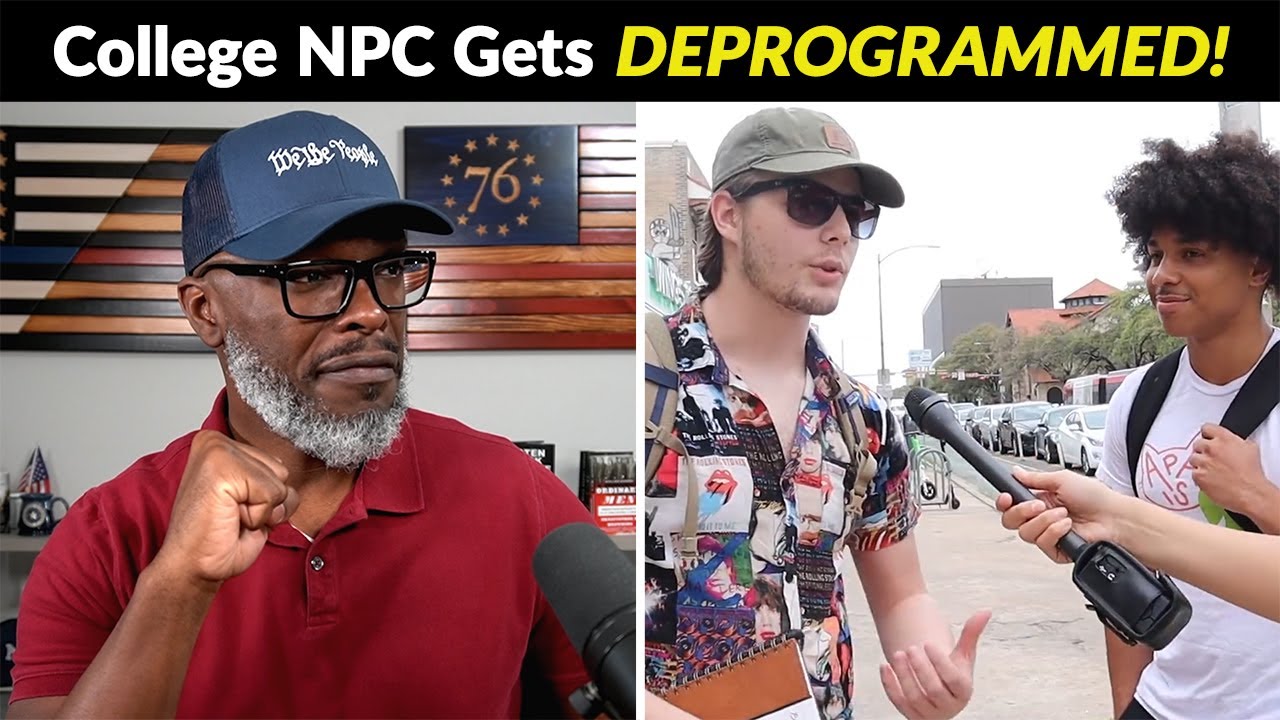 College NPC Gets DEPROGRAMMED In Real Time! - YouTube