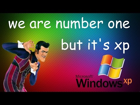 we are number one but its windows xp