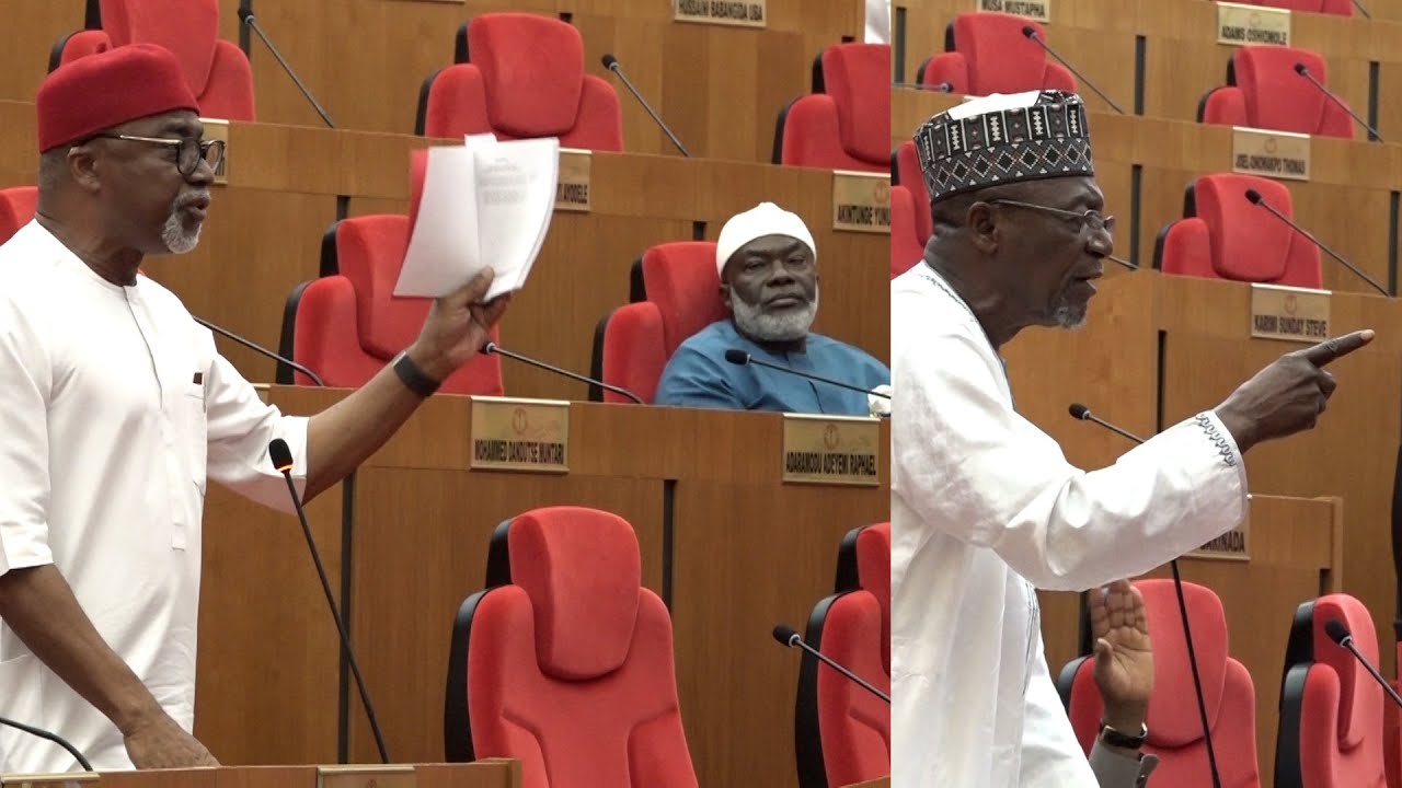 "You cannot become a dictator over us" Abaribe senators fight Senate President