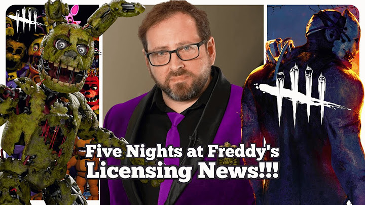 SCOTT CAWTHON ADDRESSES FNAF IN DBD - Dead by Daylight