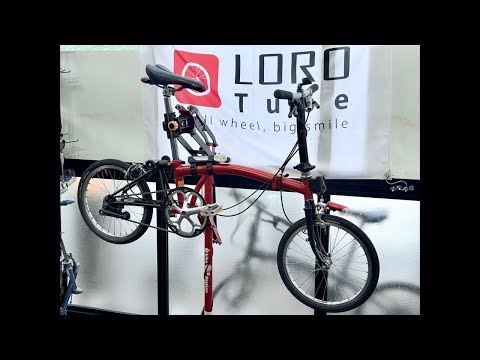 【値下げお断り】チタニウムブロンプトン　重量約7kg　おまけ多数 値下げお断り】チタニウムブロンプトン 重量約7kg おまけ多数
