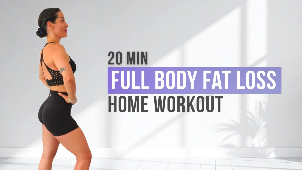 20 MIN Intense Full Body Fat Burning Workout | Cardio & Strength | No ...