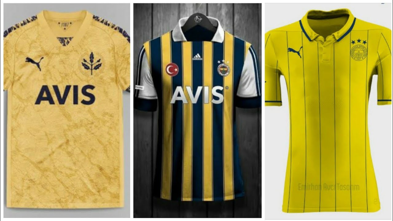 Fenerbahçe Yeni Sezon Tahmini Forma Tasarımları #puma ...