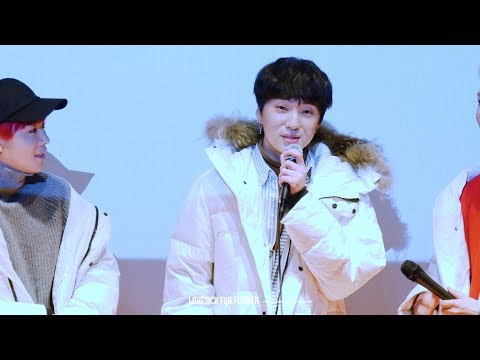 171208 에잇세컨즈 팬싸인회 위너 강승윤 4K직캠 - 5자토크 '라면 먹을래?'