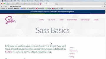 Sass & SCSS Tutorial for Beginners - 1 - Getting Started