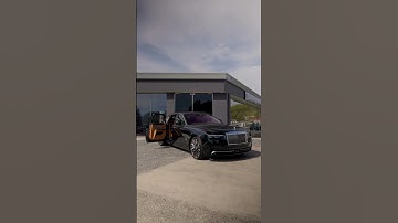 Dark Green Elegance: Rolls-Royce Ghost Series II with Light Orange Interior