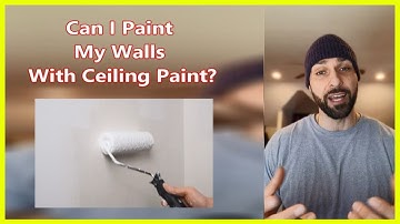 Can I Paint Ceiling Paint On Walls?