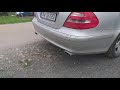 Mercedes W211 E320 CDI (3.2L R6 OM648) inox downpipe exhaust, CAT on