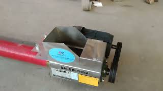 Small Portable Flexible Tube Bulk Material Rice Suction Machine