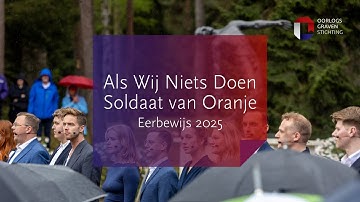 Eerbewijs 2025 - Als Wij Niets Doen van Soldaat van Oranje - De Musical