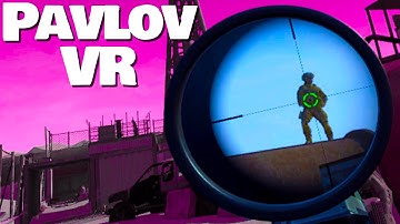 Pavlov VR - CoD MW2 Rust VR (Valve Index Gameplay)