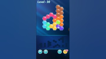 Block Hexa Puzzle Letter Level 30 Walkthrough