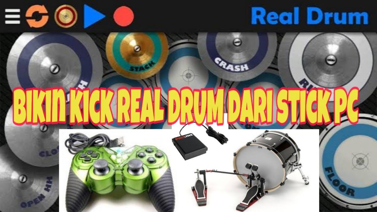 Cara buat pedal kick Drum untuk Real Drum (android) dengan Cara buat pedal kick Drum untuk Real Drum (android) dengan
