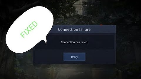 How To Fix MIR4 Connection Has Failed Issue | Connection Has Failed MIR4 Error Fix